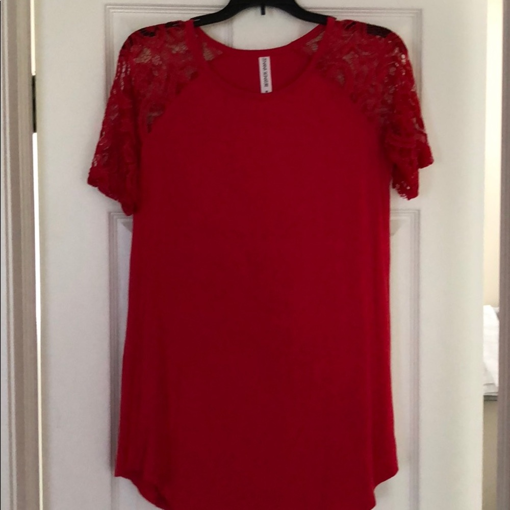 Zenana Lace Top
